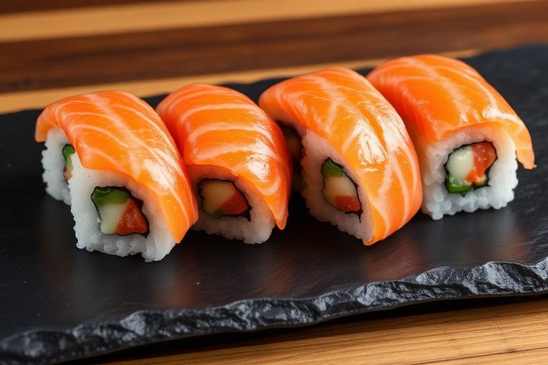 Salmon Nigiri (4st)