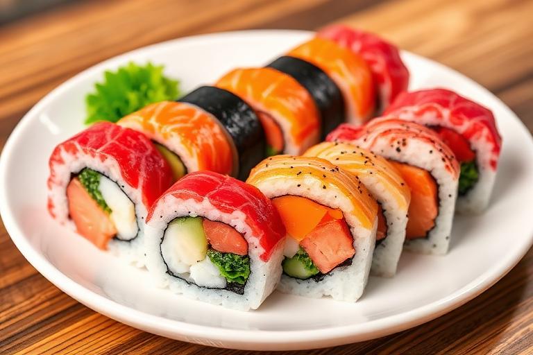 Rainbow Roll (8st)